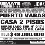 Remates: Semana del 20 de Agosto hasta el 26 de Agosto del 2018